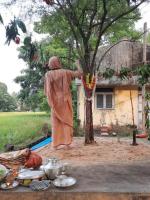 HH Shrimat Sadyojat Swamiji performing Shami-Puja at Shirali  (2020)